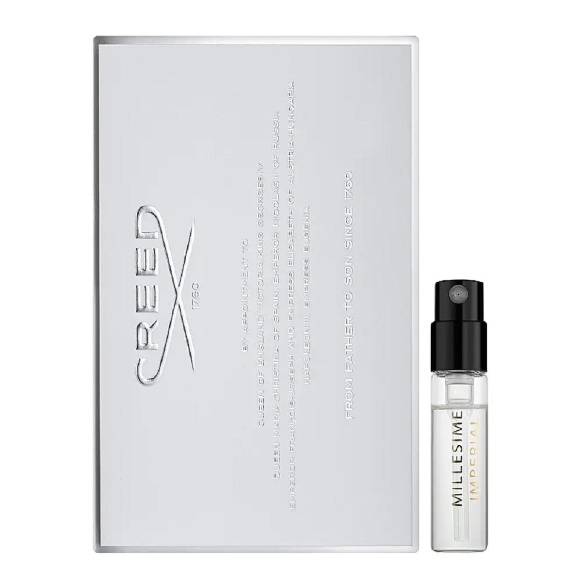 Creed Millesime Imperial edp 2ml 0.06 fl. o.z. 液量オンス公式香水サンプル, Creed Millesime Imperial edp 2ml 0.06 fl. o.z. официална парфюмна проба, Creed Millesime Imperial edp 2ml 0.06 fl. o.z. échantillon de parfum officiel, Creed Millesime Imperial edp 2ml 0.06 fl. o.z. virallinen hajuvesinäyte, Creed Millesime Imperial edp 2ml 0.06 fl. o.z. oficjalna próbka perfum, Creed Millesime Imperial edp 2ml 0.06 fl. o.z. offizielle Parfümprobe, Creed Millesime Imperial edp 2ml 0.06 fl. o.z. officiellt parfymprov