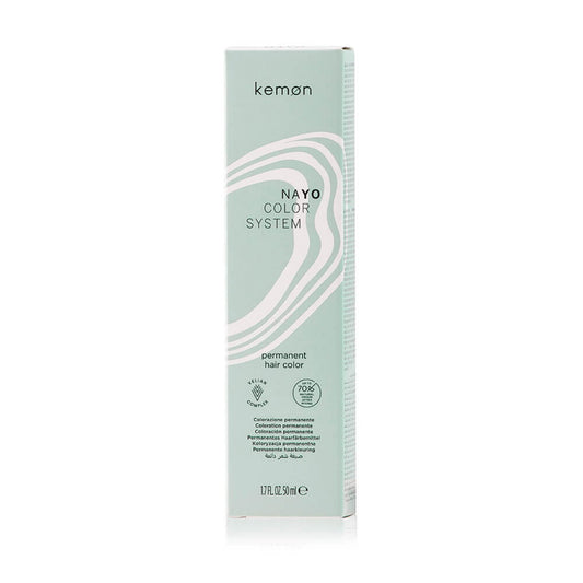 Kemon, Nayo 7.2 Hair Color, Permanent Hair Dye, 6.1 Dark Ash Blonde, 50 ml