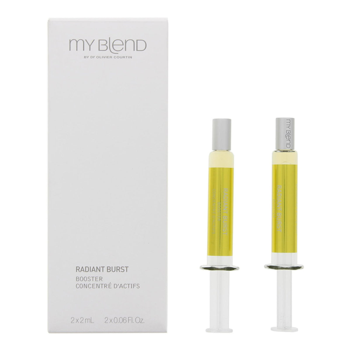 Set Duo, Clarins, My Blend, Radiant, Concentrate, For Face, 2 pcs, 2 ml