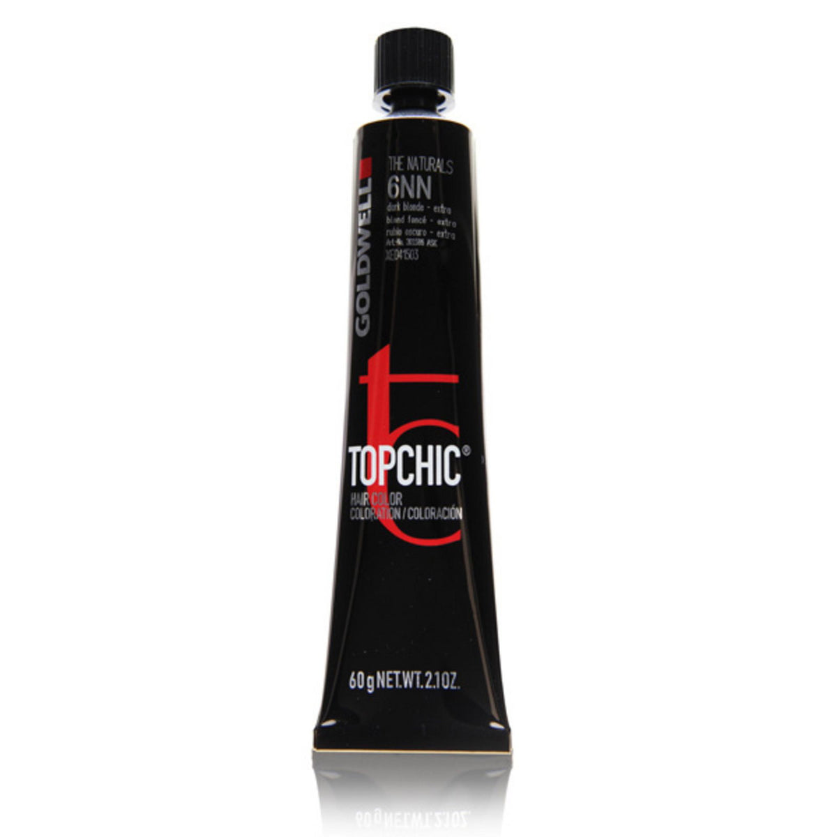 Goldwell, TopChic, Permanent Hair Dye, 6NN Dark Natural Blonde, 60 ml