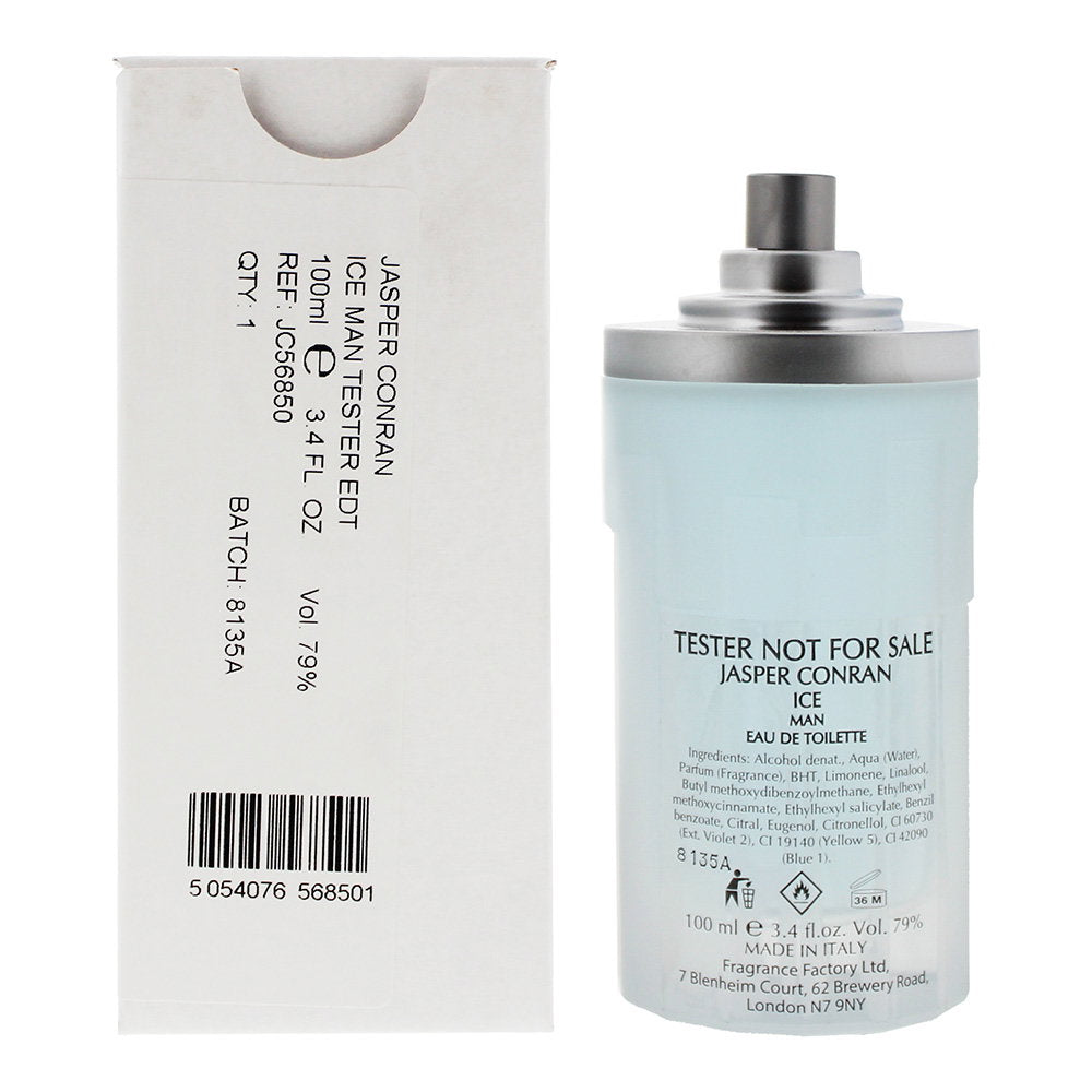 Jasper Conran, Ice, Eau De Toilette, For Men, 100 ml *Tester