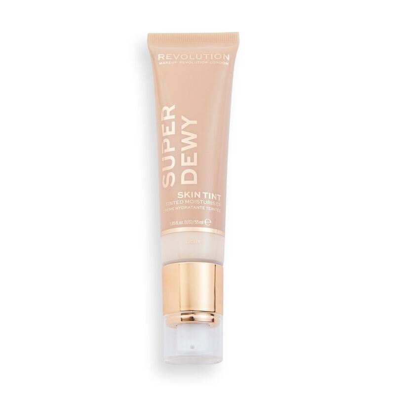 Makeup Revolution, Superdewy, Dewy Finish, Tinted Moisturizer, Light, 55 ml