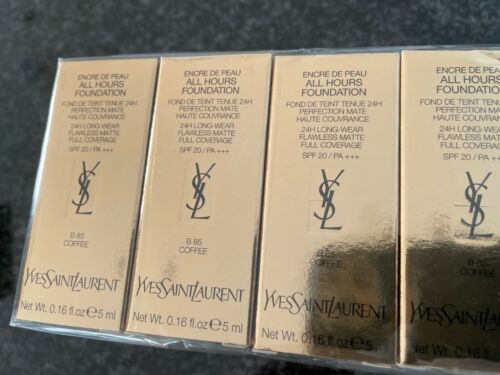 Podkład Yves Saint Laurent All Hours 5ml 0,16 fl. uncja oficjalna próbka kosmetyków do pielęgnacji skóry Odcień B 85 Kawa