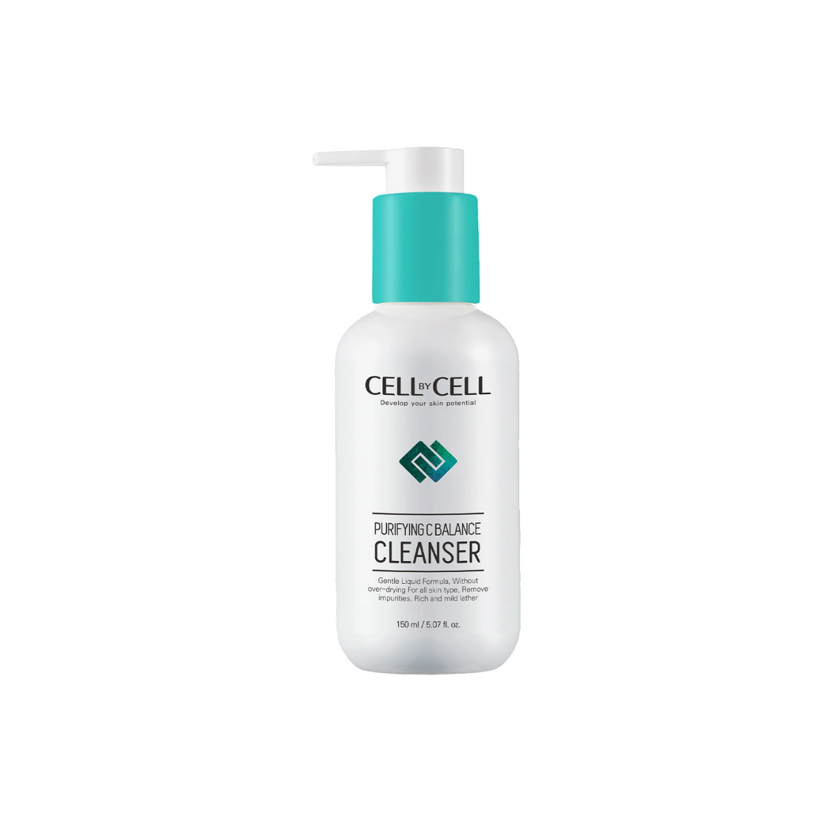 Cell By Cell, Purifying C, Balances Skin, Cleansing Foam, 150 ml
