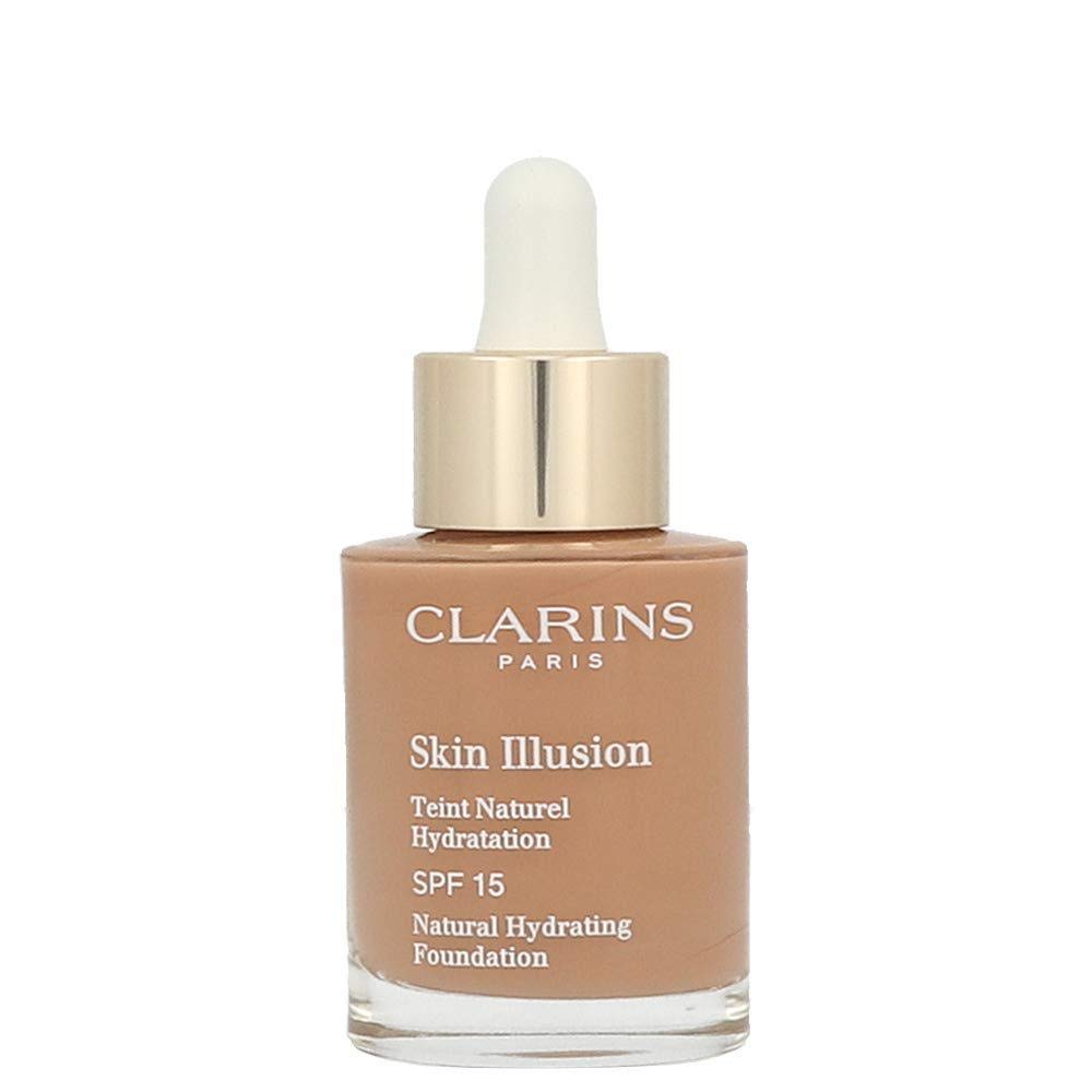 Clarins, Skin Illusion, Colour Correcting, Liquid Foundation, 113, Chestnut, SPF 15, 30 ml *Tester
