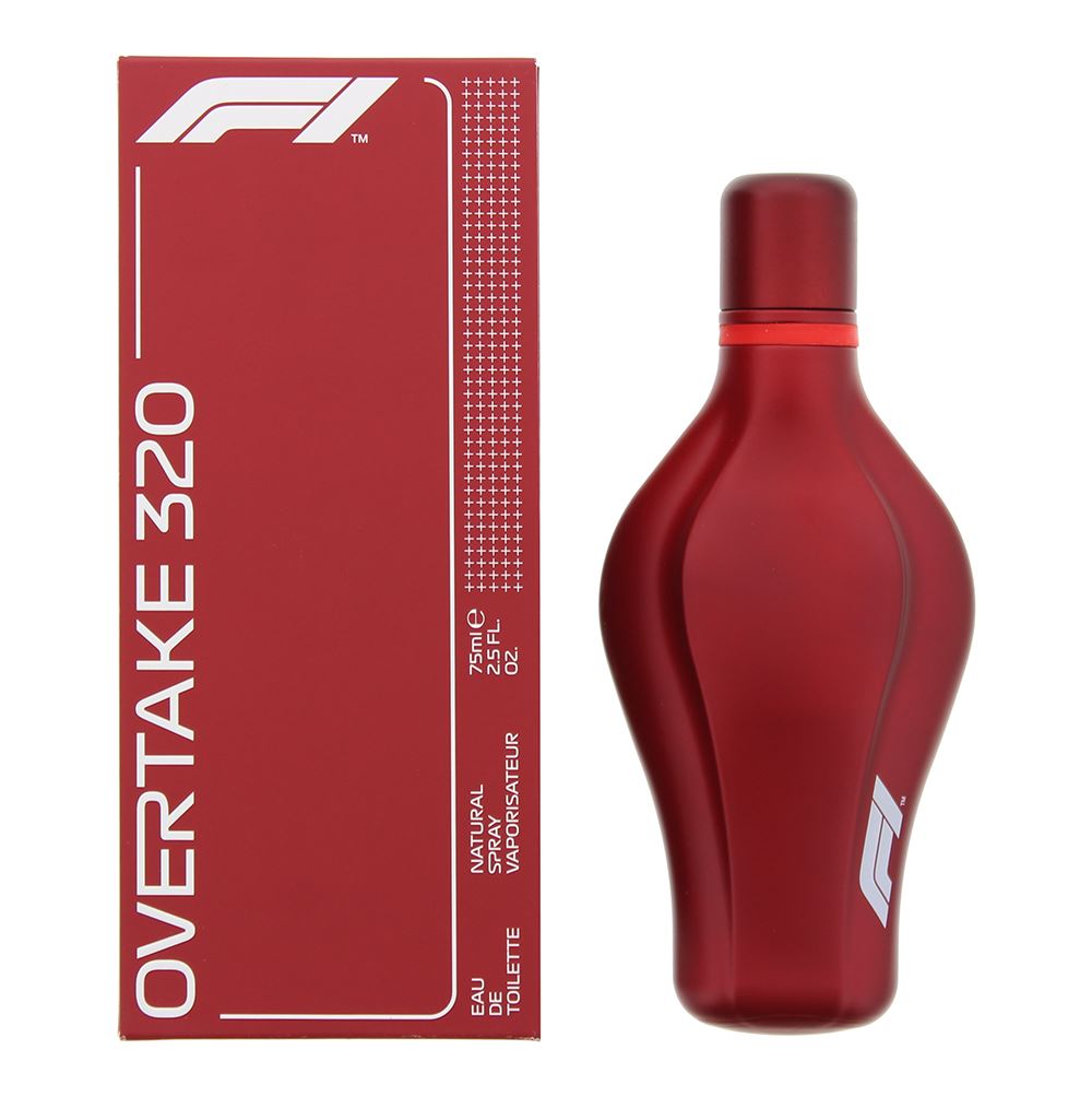Formula 1, Overtake 320, Eau De Toilette, For Men, 75 ml