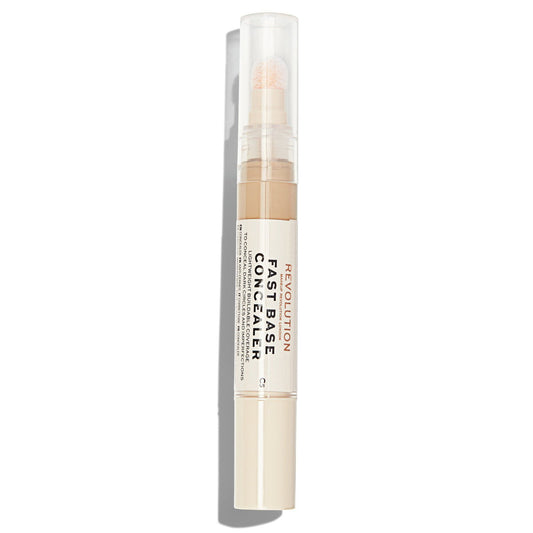 Makeup Revolution, Fast Base Concelear, Under-Eye Concealer Pen, C 5, 4.5 ml