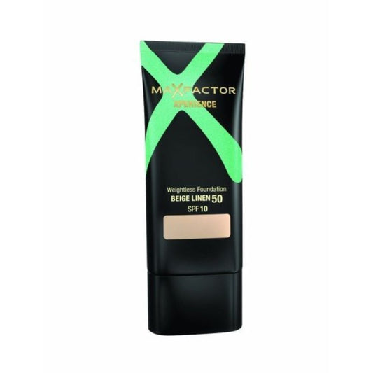 Max Factor, Xperience, Liquid Foundation, 50, Beige Linen, SPF 10, 30 ml