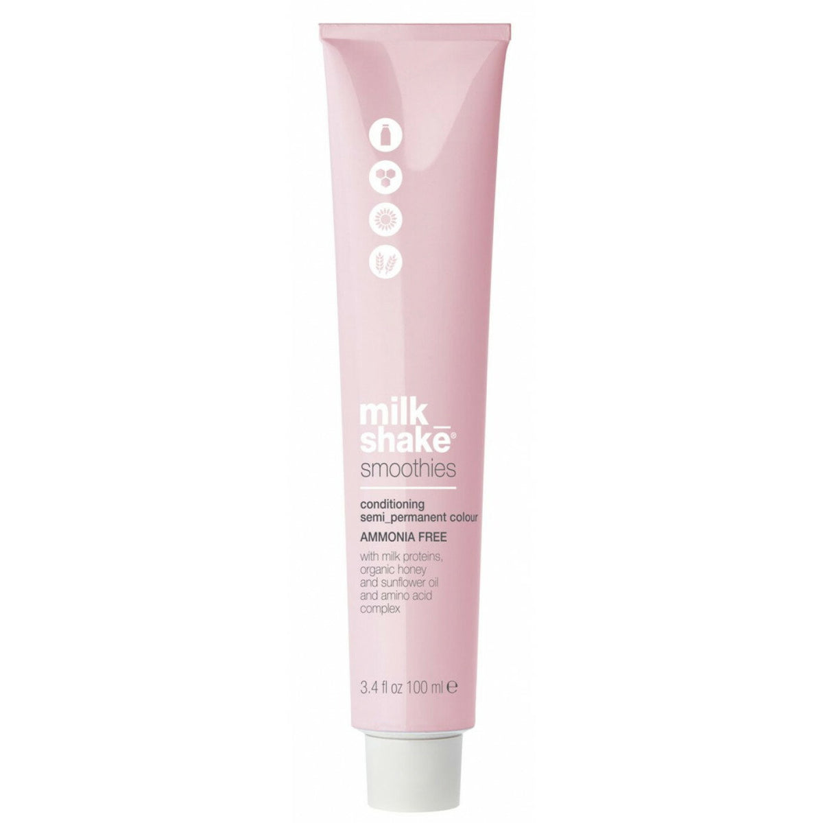 Milk Shake, Smoothies, Ammonia-Free, Semi-Permanent Hair Dye, 6.66R Dark Blonde Red, 100 ml