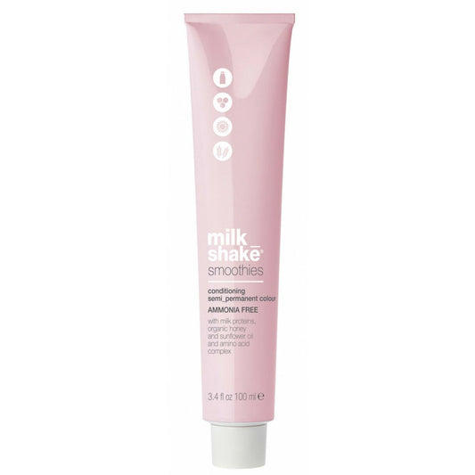 Milk Shake, Smoothies, Ammonia-Free, Semi-Permanent Hair Dye, 5.775VV Light Intense Violet Brown, 100 ml