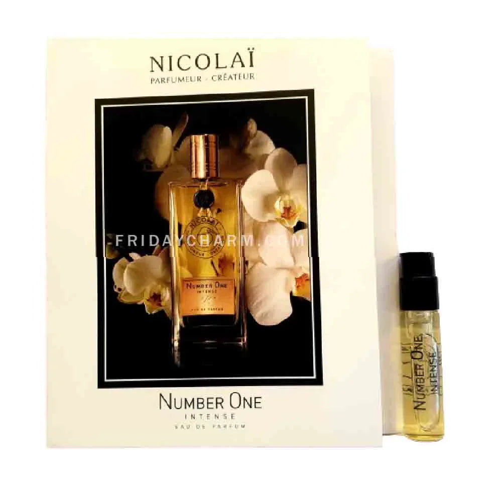 oficjalne próbki perfum Nicolai Number One Intense zapach 1,8 ml 0,07 oz.