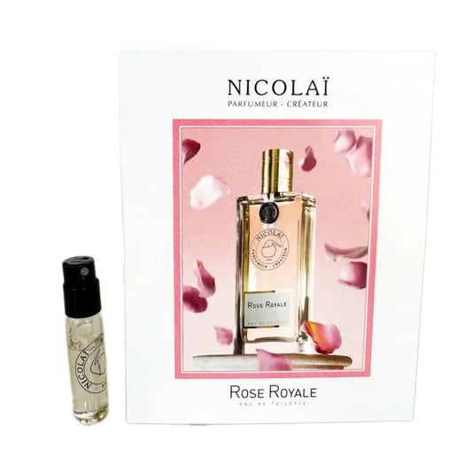 oficjalne próbki perfum Nicolai Rose Royale zapach 1,8 ml 0,07 oz.