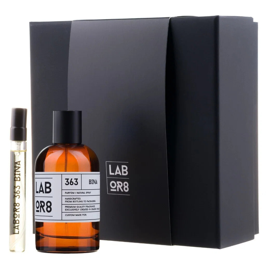 Set LABOR8: Bina 363, Eau De Parfum, Unisex, 100 ml + Bina 363, Eau De Parfum, Unisex, 10 ml