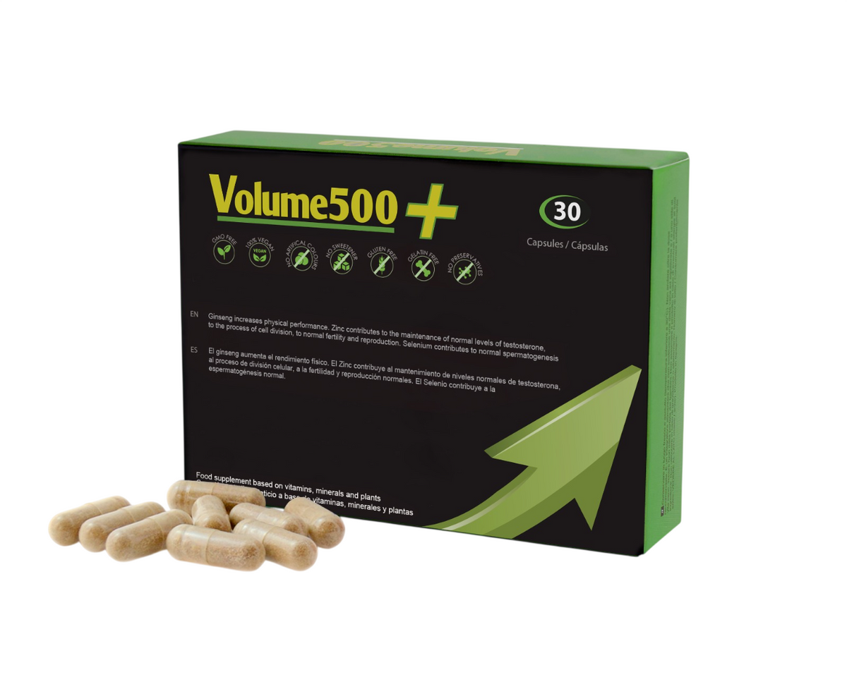 Volume500, Volume500, Improve Sperm Quality & Quantity, Capsules, 30 capsules