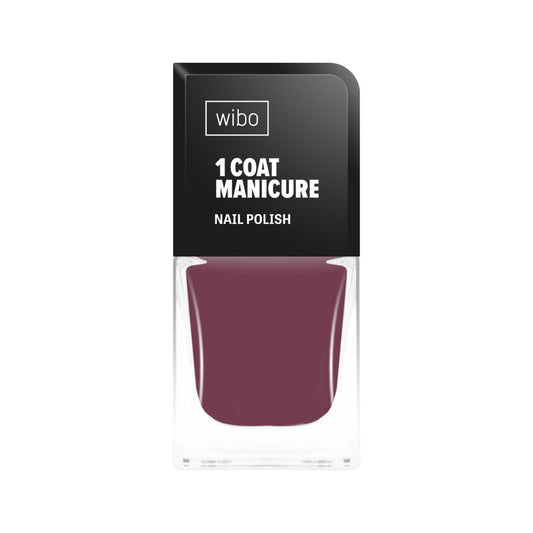 Wibo, 1 Coat Manicure, Glossy, Nail Polish, 14, 8.5 ml