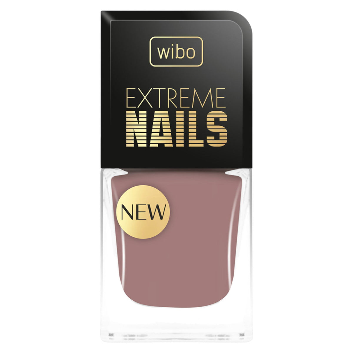 Wibo, Extreme, Full-Coverage, Nail Polish, 550, Dark Beige, 8.5 ml *Tester